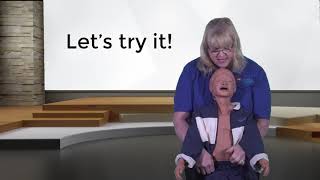 First Aid for a Child Choking [upl. by Chan]