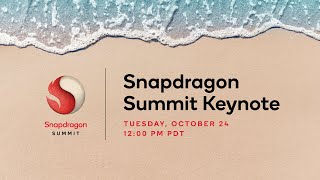 Snapdragon Summit 2023 Keynote Livestream [upl. by Astra]