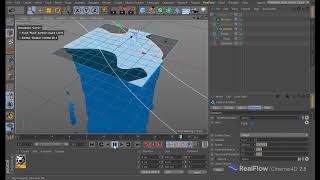 RealFlow  Cinema 4D 25 Image Emitter  Animation and preview [upl. by Eiramait729]