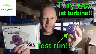 Unboxing And Testing The Xicoy X45 Tiny Turbine Jet In Action  Watch Now [upl. by Arluene211]