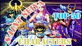 Saint Seiya  Los Caballeros del Zodiaco Top 50 Strongest Characters [upl. by Anerul]