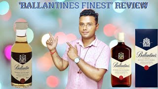 BALLANTINES FINEST REVIEW🥃  liquorworld whisky ballantines scotchwhisky viralvideo drink [upl. by Underwood]