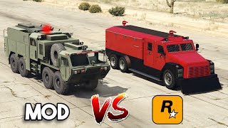 GTA 5 RCV VS MODDER RCV ROCKSTAR GAMES VS MODDER [upl. by Combes]