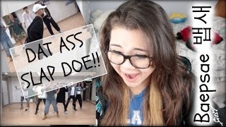 BTS quotBaepsae 뱁새quot Dance Practice REACTION [upl. by Nolyaj]