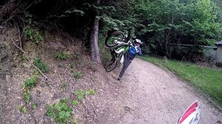 Honda Crf 150 Vs Kx85  Epic Hard Enduro Trail Riding [upl. by Rawde]