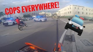 ALMOST CRASHED IN FRONT OF COPS MLK 2K18 [upl. by Aiza]