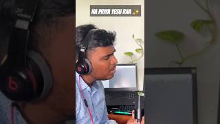 🔴 NA PRIYA YESU RAASHORT COVER PRANITHPAUL music cover viralshorts christiansong logicprox [upl. by Llorrac]