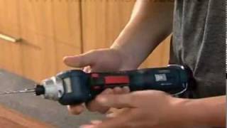 Bosch GWI 108VLi Cordless Angle Screwdriver LiIon In LBox [upl. by Saiasi936]