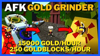 Afk Gold Grinder 15k Per Hour  Build A Boat For Treasure ROBLOX [upl. by Yhotmit]