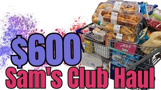 HUGE Sams Club Haul [upl. by Ruscher]