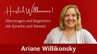 Ariane Willikonsky Rhetorik und Kommunikationstrainerin [upl. by Idden]