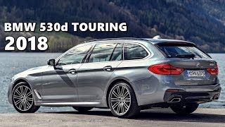 2018 BMW 530d Touring  Driving Exterior Interior [upl. by Ycrem]