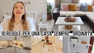 10 TRUCCHI INFALLIBILI per una casa sempre ordinata e organizzata al top  nuovo aiutante TINECO [upl. by Acilegna13]