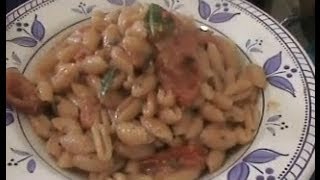 Gnocchetti sardi al patè di olivecon saluti di Ilaria [upl. by Sudoeht]