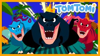 Tyrannosaurus Song  TRex  Dinosaur Cartoon  Kids Song  TOMTOMI [upl. by Weed]