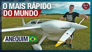 O AVIÃO monomotor a pistão MAIS RÁPIDO DO MUNDO É BRASILEIRO  Conheça o CEA 311 Anequim [upl. by Olympie]