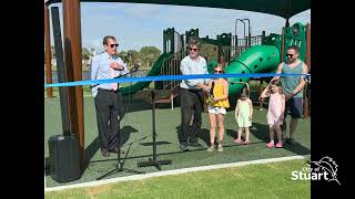 Poppleton Creek Playground Ribbon Cutting [upl. by Frodine]