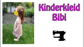 Trailer Kinderkleid Bibi  NähtutorialFürAnfänger [upl. by Valenza948]