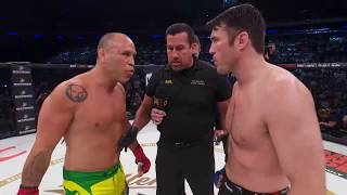 Bellator NYC Chael Sonnen vs Wanderlei Silva Fight Highlights [upl. by Odette]