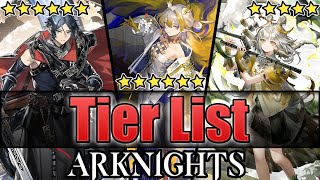 Tier List  ShuZuo LeGrain Buds 31072024  Arknights Global Server [upl. by Cirilla]