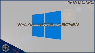 WLan Netze löschen Windows 10 [upl. by Alis654]