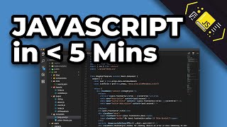 Learn JAVASCRIPT in 5 MINUTES  JavaScript Tutorial for Beginners  2021 [upl. by Garap]