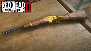 RED DEAD REDEMPTION 2  CARBINE REPEATER Weapons Customization amp Showcase [upl. by Han867]