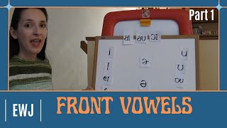 Pronunciation of English Vowel Sounds  Front Vowels Part 1 [upl. by Hoagland]