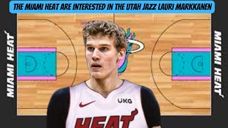 Miami Heat Rumors The Miami Heat want to TRADE for Lauri Markkenen [upl. by Onej]