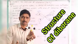 structure of diborane Chemistry SR [upl. by Arikal160]