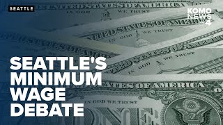 Seattle minimum wage debate makes old arguments new again [upl. by Anaehs47]