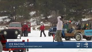 Our Gang Ice Racing will be on Georgetown lake this weekend [upl. by Lafleur]