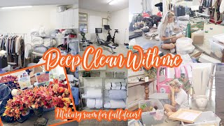 NEW SUMMER DEEP CLEAN WITH ME  GET READY FOR FALL DECOR [upl. by Ydniahs]