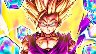 Dragon Ball Legends I FINALLY GOT THE RAREST SUMMON ANIMATION IN THE GAME FOR ULTRA SSJ2 GOHAN [upl. by Magna]