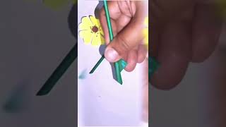 Flower Making445 Paper Crafts For School diy paperpetals artandcraft flowerpaper art [upl. by Ocirema]