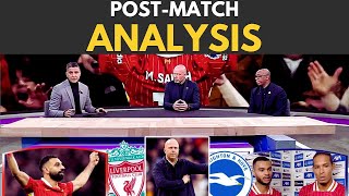 🔥Liverpool Wins Over Brighton 21 Salah on Fire Arne Slot Leads the League amp Ian Wright Reacts ⚽ [upl. by Nevins]