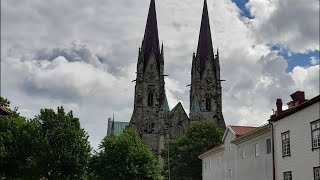 Två sammanringningar med alla fyra klockorna i Skara domkyrka 20212022 bildspel 10 inspelningar [upl. by Idnarb]