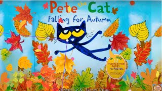 Pete The Cat Falling for Autumn Animated Read Aloud [upl. by Oirevlis]