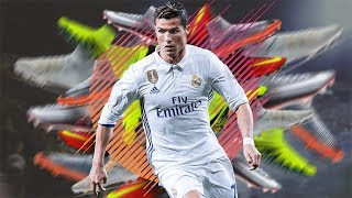 LEVOLUTION DES CRAMPONS DE CRISTIANO RONALDO DE 2003 A 2017 [upl. by Haneekas]