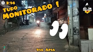 VIA ÁPIA DE MADRUGADA 😱😱ROCINHA RJ [upl. by Dawes]