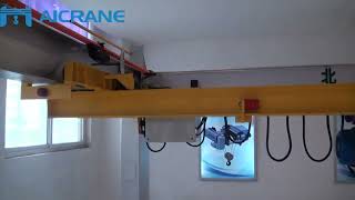 Underhung Crane Underslung Crane Under Running Crane  Aicrane [upl. by Rumpf]