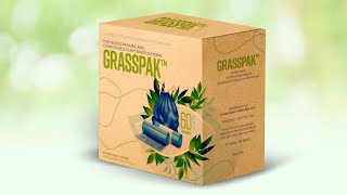 GRASSPAK  Our 100 Biodegradable and Compostable Plant based packaging materials [upl. by Iemaj757]