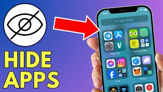 How To Hide Apps On iPhone  Quick Guide [upl. by Kepner872]