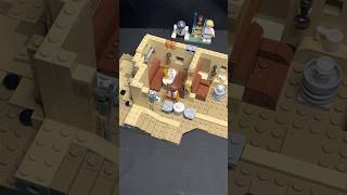 Lego Mos Eisley Cantina Step 95 legomoseisleycantina legostarwars [upl. by Rennat]