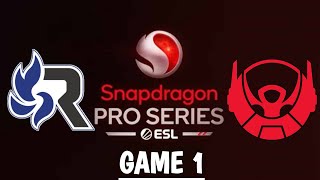 FRANCO VYN MENGGILA RSG PH VS BTR  GAME 1  ESL SNAPDRAGON PRO SERIES [upl. by Enneibaf77]