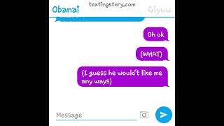 obanai x giyuu texting story top giyuu [upl. by Suzzy554]