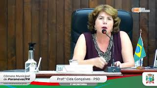 Acompanhe Agora a 39ª Reunião Ordinária da Câmara Municipal de Paranavaí [upl. by Iinden]