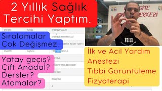 Yks Tercih  TYT 2 yıllık sağlık tercihi  Anestezi ilk ve Acil Yardım Tıbbi Görüntüleme Fizyoterapi [upl. by Erdah]