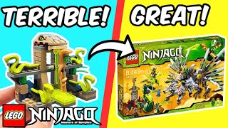 Ranking EVERY LEGO Ninjago Season 1 set WORST to BEST [upl. by Cohdwell]