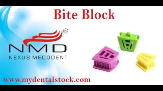 Bite blocks or Mouth prop by Nexus Medodent [upl. by Notnerb]